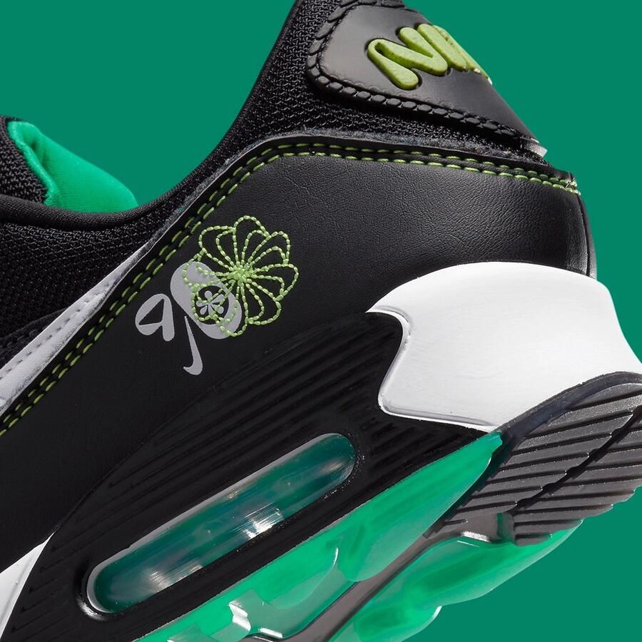 Nike Air Max 90 SE Black Stadium Green Ghost Green White - Foto 2