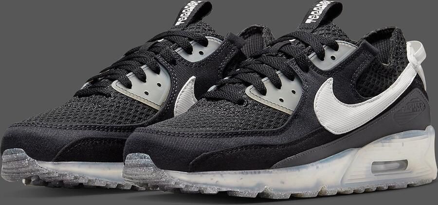 Nike Air Max Terrascape 90 Heren Sneakers Sportschoenen Schoenen Zwart DM0033 - Foto 7