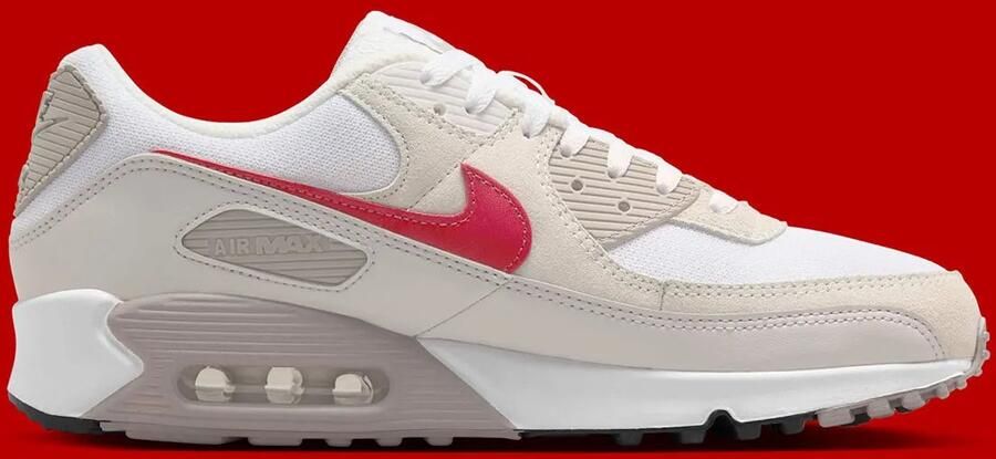 Nike Air Max 90 "White College Grey" DM0029-113 Wit Beige - Foto 2
