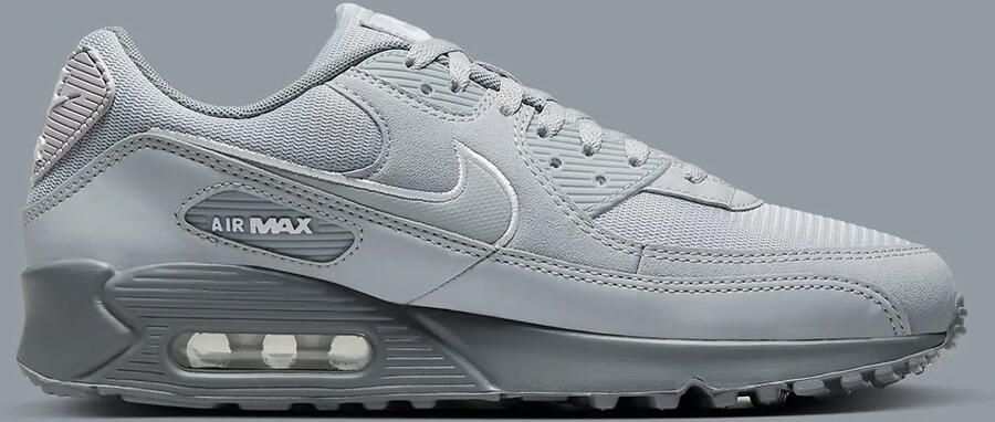 Nike Air Max 90 Wolf Grey Cool Grey White- Wolf Grey Cool Grey White - Foto 3
