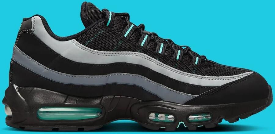 Nike Sneakers Air Max 95 Black Aurora Green