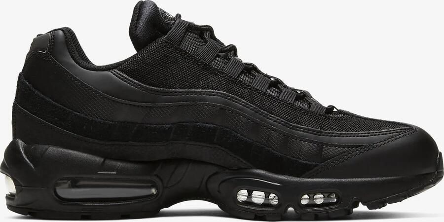 Nike Air Max 95 Essential Black Black Dark Grey Schoenmaat 42 1 2 Sneakers CI3705 001 - Foto 2