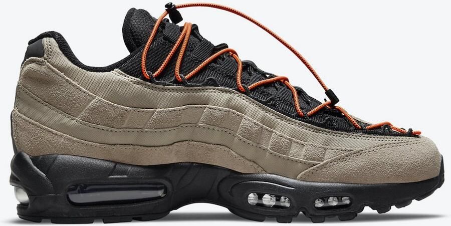 Nike Sneakers Air Max 95 Khaki & Total Orange