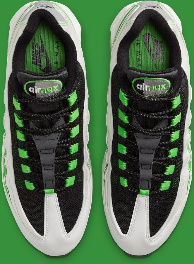 Nike Herenschoenen Air Max 95 Big Bubble Wit- Heren Wit