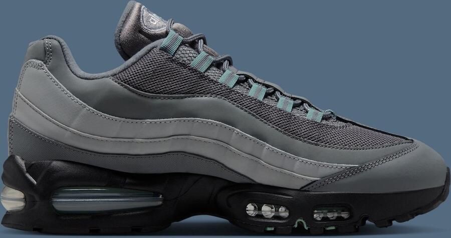 Nike Herenschoenen Air Max 95 Big Bubble 'OG' Grijs- Heren Grijs - Foto 3