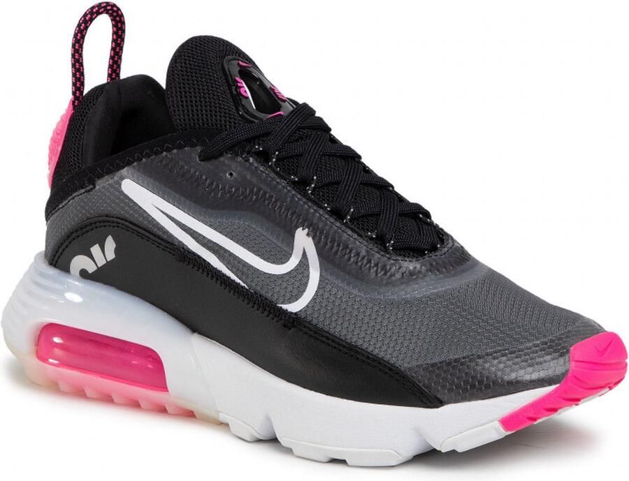 Nike Air Max 2090 sschoen Black White Pink Blast Metallic Silver