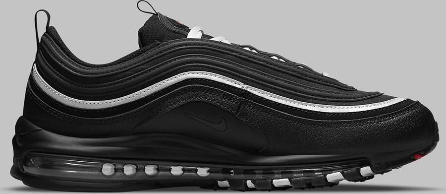 Nike Air Max 97 Essential Schoenen Black Synthetisch Leer