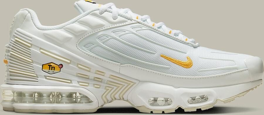Nike Air Max Pl Herenschoenen 47.5 Wit Rattan Solar Flare Light Bone