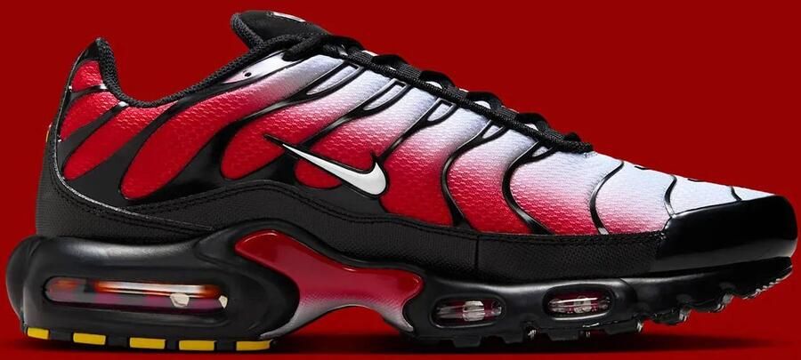 Nike Sneakers Air Max Plus Pure Platinum & University Red