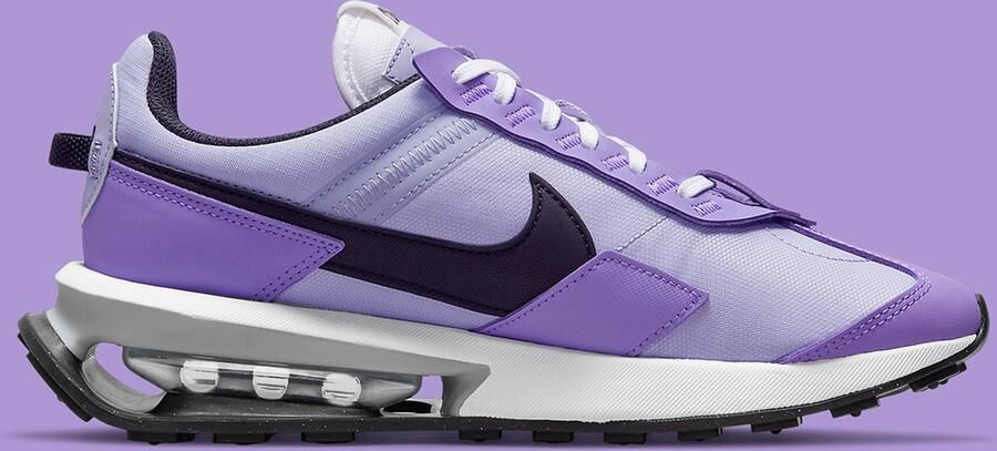 Nike Air Max Pre Day Damesschoen Purple Dawn Space Purple Metallic Silver Black Dames