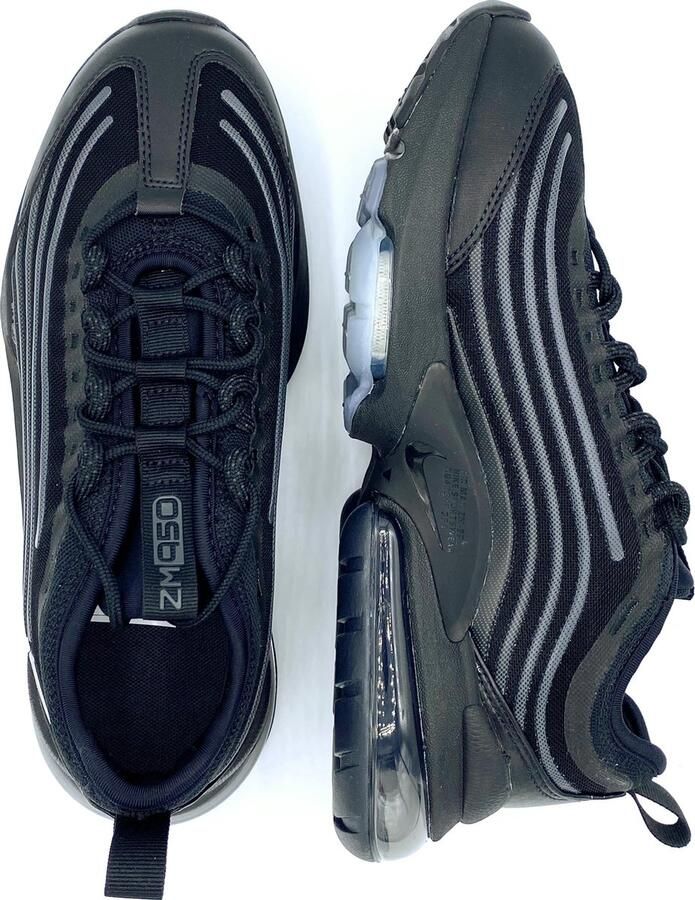 Nike Air Max ZM950 Junior Black Metallic Silver Bright Crimson Black Kind - Foto 3