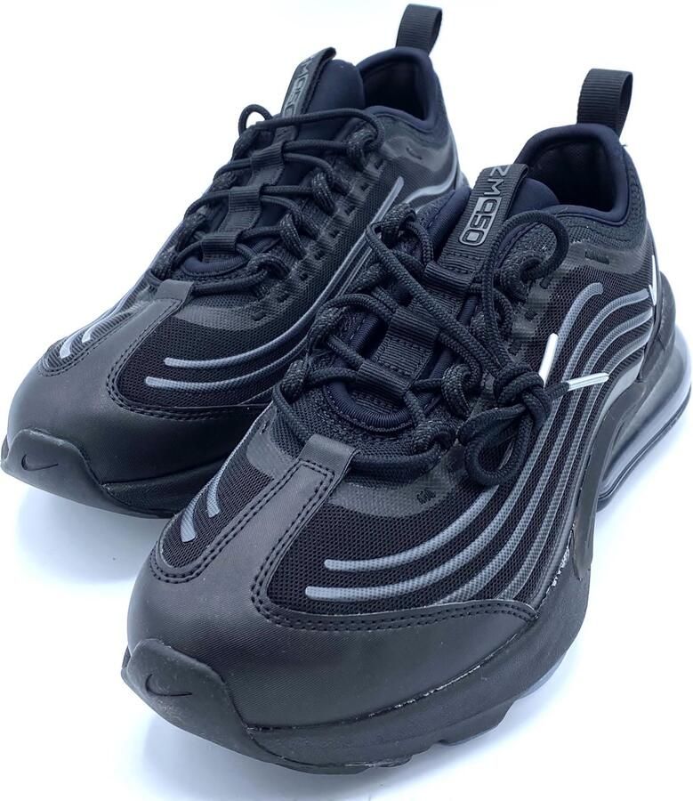 Nike Air Max ZM950 Junior Black Metallic Silver Bright Crimson Black Kind - Foto 2
