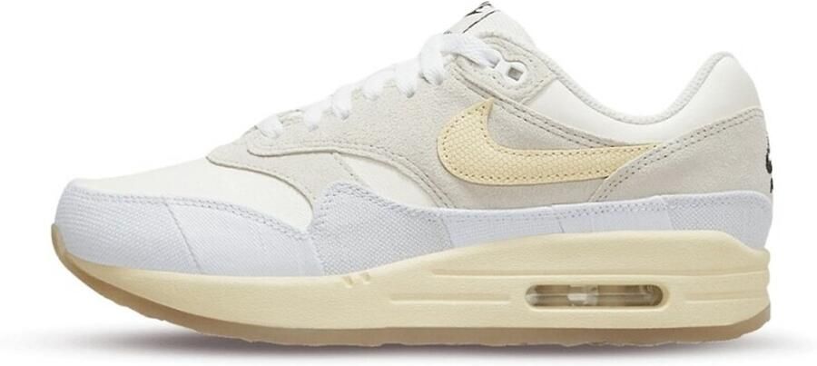 Nike Air Max 1 '87 Crepe Light Bone (womens) FJ4735-001 pastelkleuren geel blauw beige grijs sneakers laag - Foto 3
