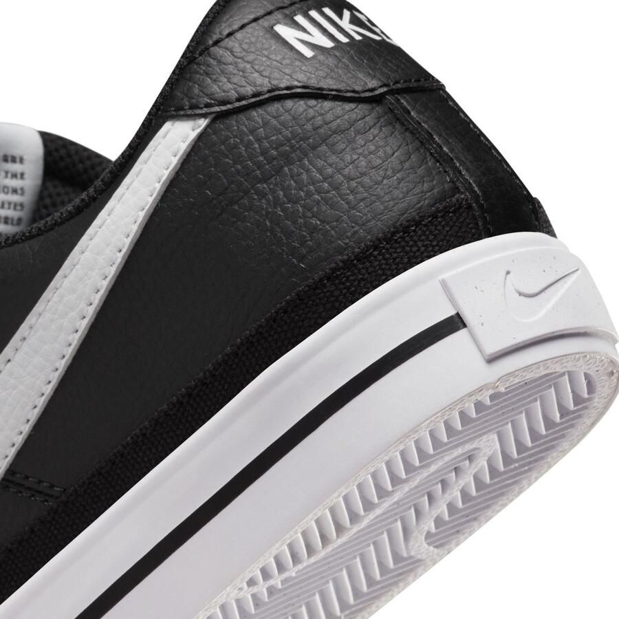 Nike Court Legacy NN Sneakers Black White Volt Team Orange Dames - Foto 2