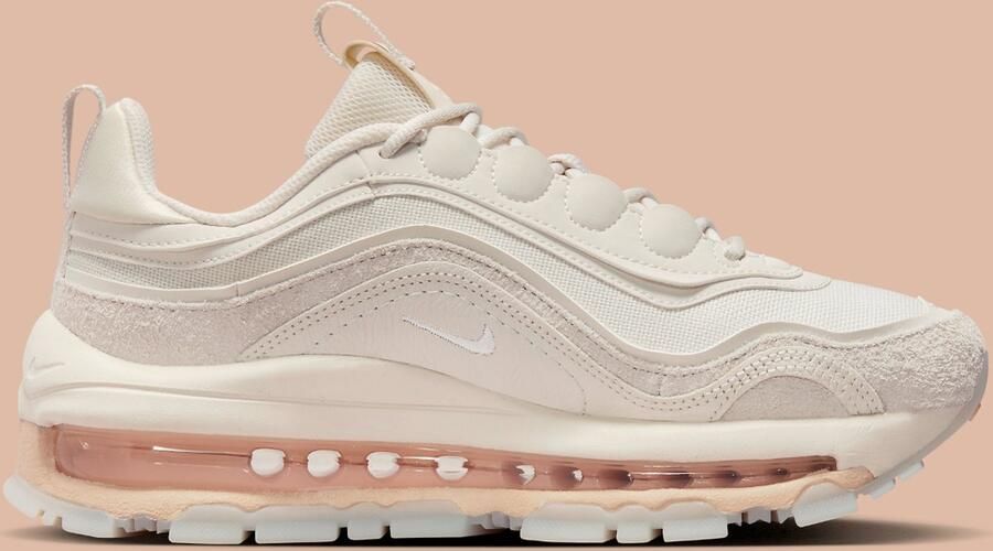 Nike Wmns Air Max 97 Futura Running Schoenen phantom photon dust pale ivory guava ice 36.5 beschikbare maaten:36.5 37.5 38.5 39 40.5