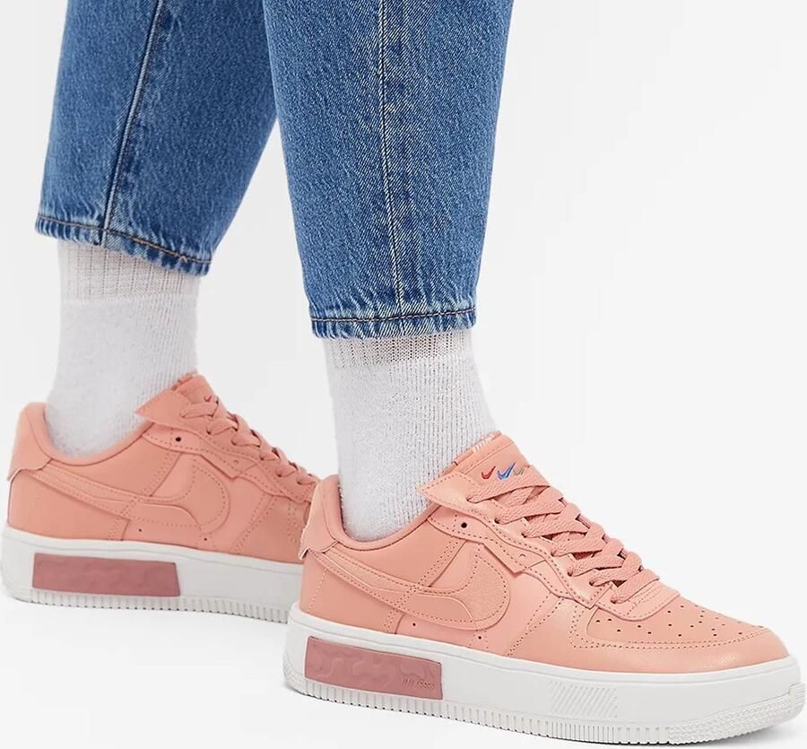Nike Air Force 1 Fontanka Damesschoenen Light Madder Root Summit White Rust Pink Light Madder Root Dames - Foto 4