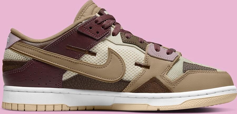 Nike Sneakers Dunk Low Scrap Latte