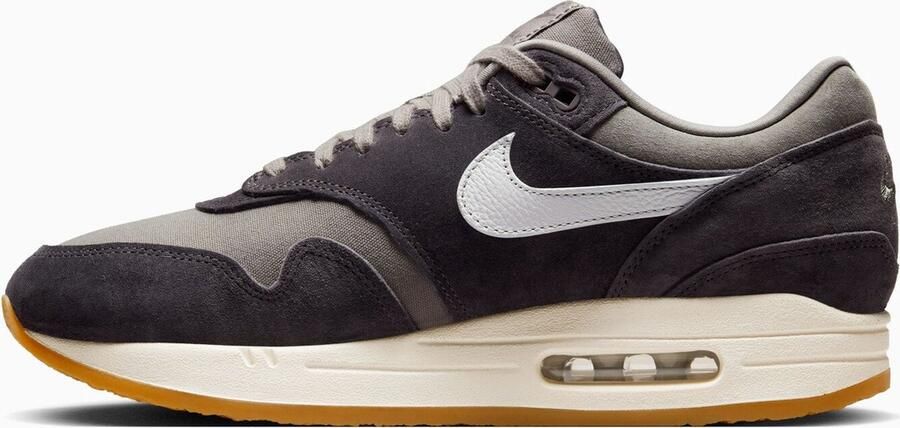 Nike Air Max 1 Premium 'Crepe Soft Grey' FD5088-001 sneakers laag grijs bruin zwart - Foto 7