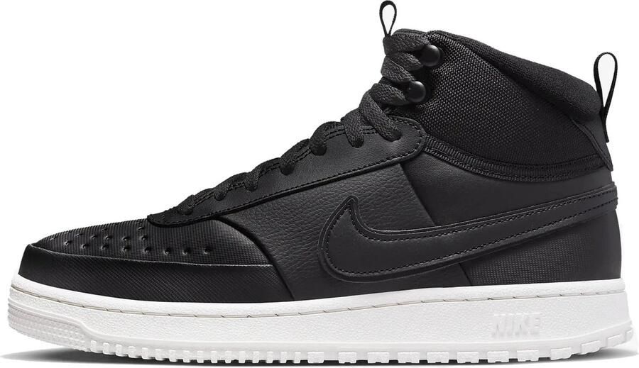 Nike Retro-geïnspireerde Sneaker met Metalen Details Black Heren