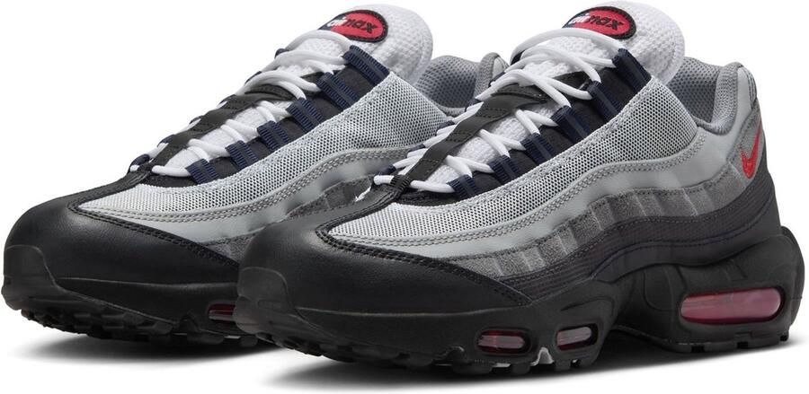 Nike Air Max 95 Running Schoenen black track red anthracite smoke grey 41 beschikbare maaten:41 42