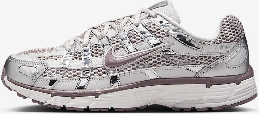 Nike p-6000 Zilver Wit Violet