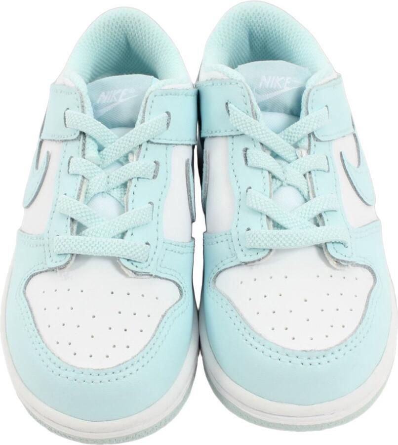 Nike schoenen voor baby's peuters Dunk Low White Glacier Blue White Glacier Blue