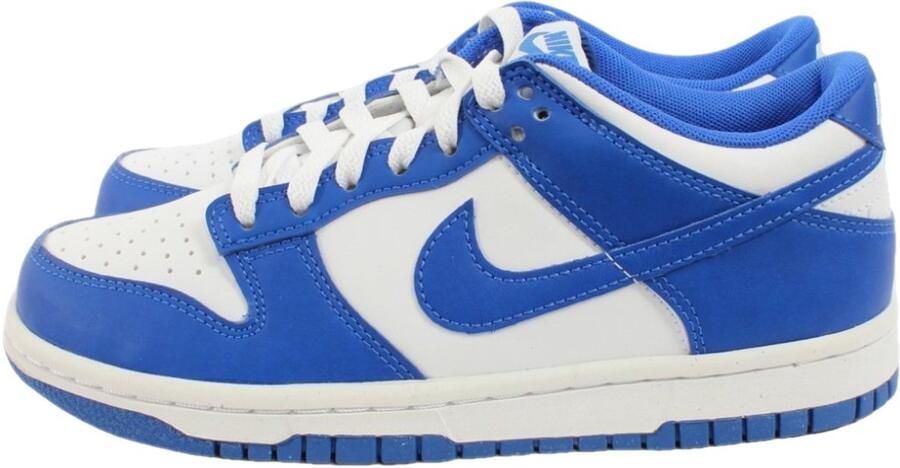 Nike kinderschoenen Dunk Low Racer Blue White Racer Blue- Heren Racer Blue White Racer Blue