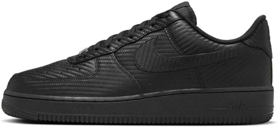 Nike Herenschoenen Air Force 1 '07 Texture Black- Heren Black