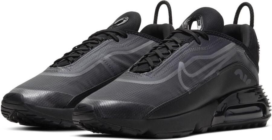 Nike Air Max 2090 Heren Sneakers Sport Vrije tijd Fitness Schoenen Zwart BV9977 - Foto 2