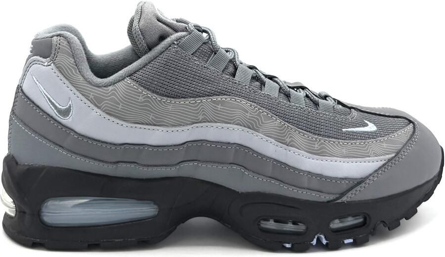 Nike Air Max 95 OG Big Bubble Cool Grey Psychic Blue Wolf Grey Grijs Blauw Air Max Lifestyle Sneakers voor nen - Foto 2
