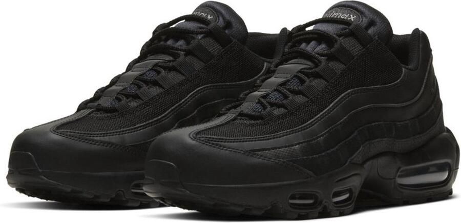 Nike Air Max 95 Essential Heren Sneakers Sport Casual Schoenen Zwart CI3705 - Foto 4