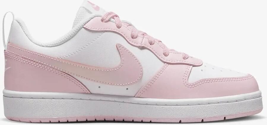 Nike court borough low 2 se1 sneakers wit roze dames kinderen