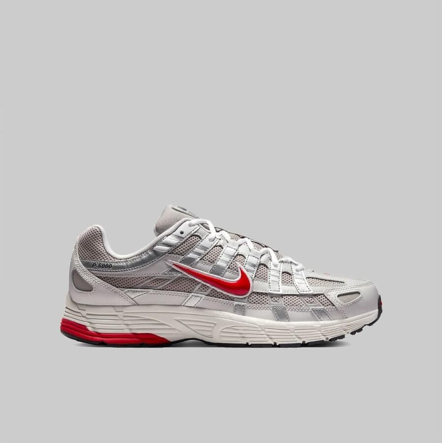 Nike Sneakers P-6000 Grey Fire Red