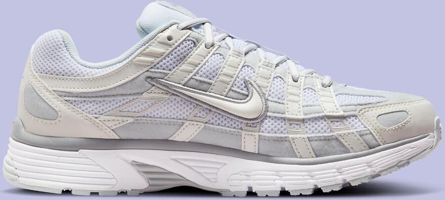 Nike P-6000 Metallic Summit White Pure Platinum Wolf Grey White- Metallic Summit White Pure Platinum Wolf Grey White - Foto 5