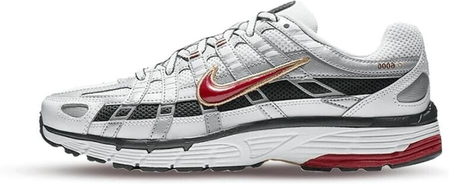 Nike Sneakers P-6000 Silver Platinum Varsity Red - Foto 4