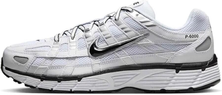 Nike Sportswear Sneakers laag 'P-6000' zilvergrijs zwart wit - Foto 2