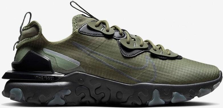 Nike React Vision Medium Olive Cool Grey Black- Medium Olive Cool Grey Black