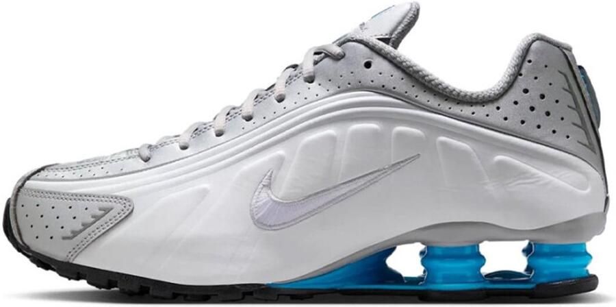 Nike Shox R4 Metallic Silver- Metallic Silver