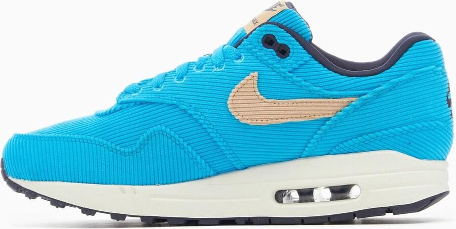 Nike Air Max 1 Premium Corduroy Sneakers Vrijetijdsschoenen Schoenen Blauw FB8915 - Foto 7