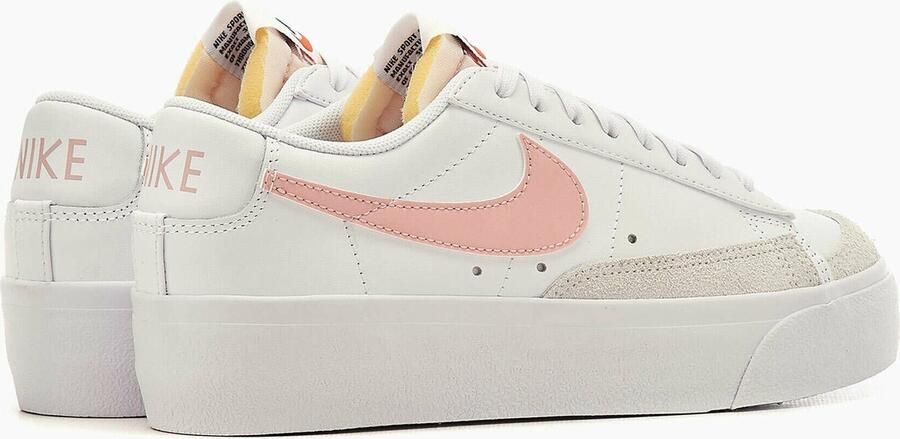 Nike Wmns Blazer Mid Basketball Schoenen white pink oxford black summit white maat: 36.5 beschikbare maaten:38.5 39 40.5 36.5 42 - Foto 8