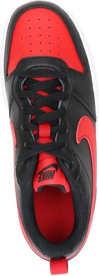 Nike Court Borough Low 2 (GS) leren sneaker zwart rood - Foto 13