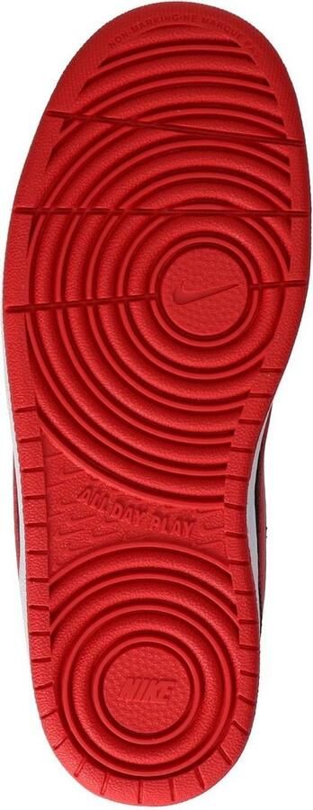 Nike Court Borough Low 2 (GS) leren sneaker zwart rood - Foto 12