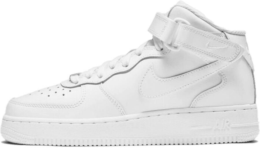 Nike Air Force Mid Le Basketball Schoenen white white 38.5 beschikbare maaten:38.5 - Foto 2