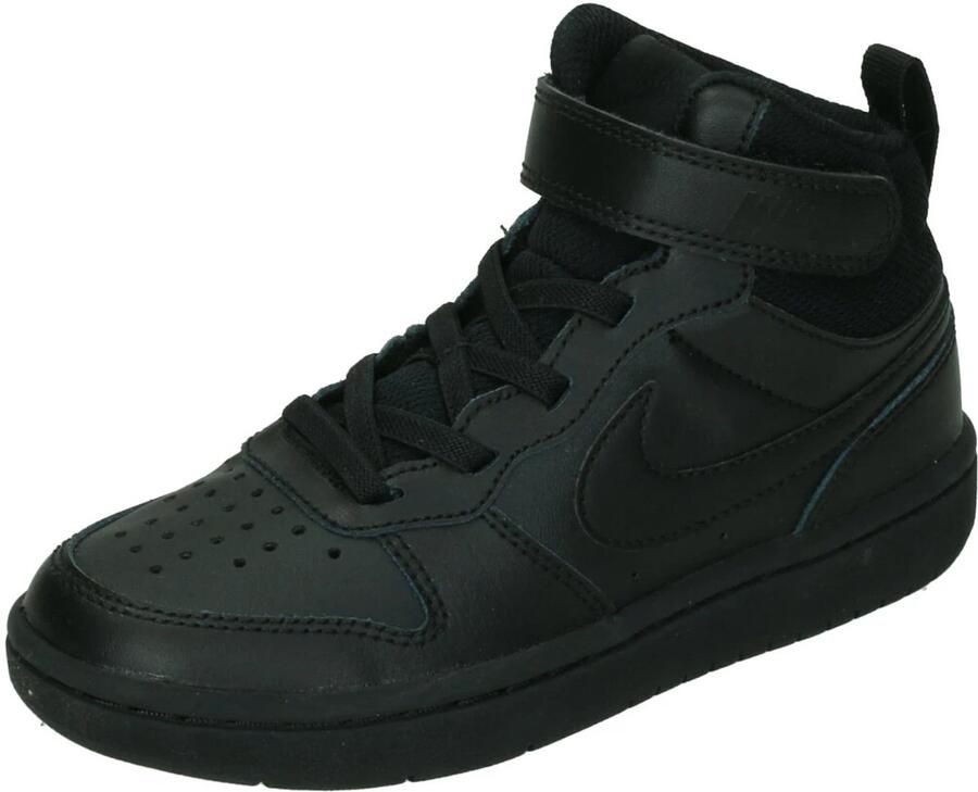 Nike Court Borough Mid 2 Zwart Sneakers Klittenband