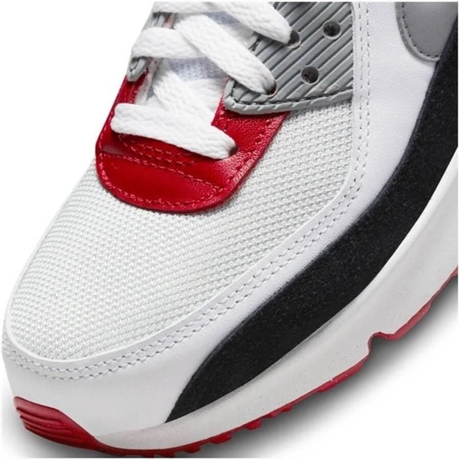 Nike Air Max 90 Junior Photon Dust Varsity Red White Particle Grey Kind - Foto 4