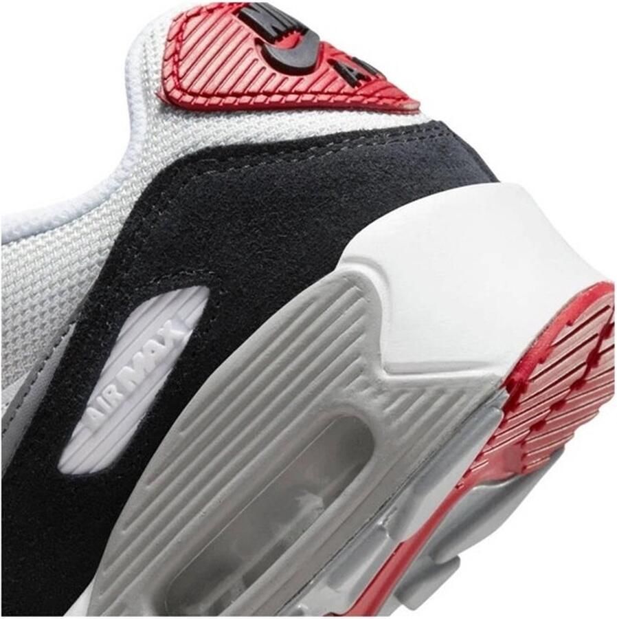 Nike Air Max 90 Junior Photon Dust Varsity Red White Particle Grey Kind - Foto 5