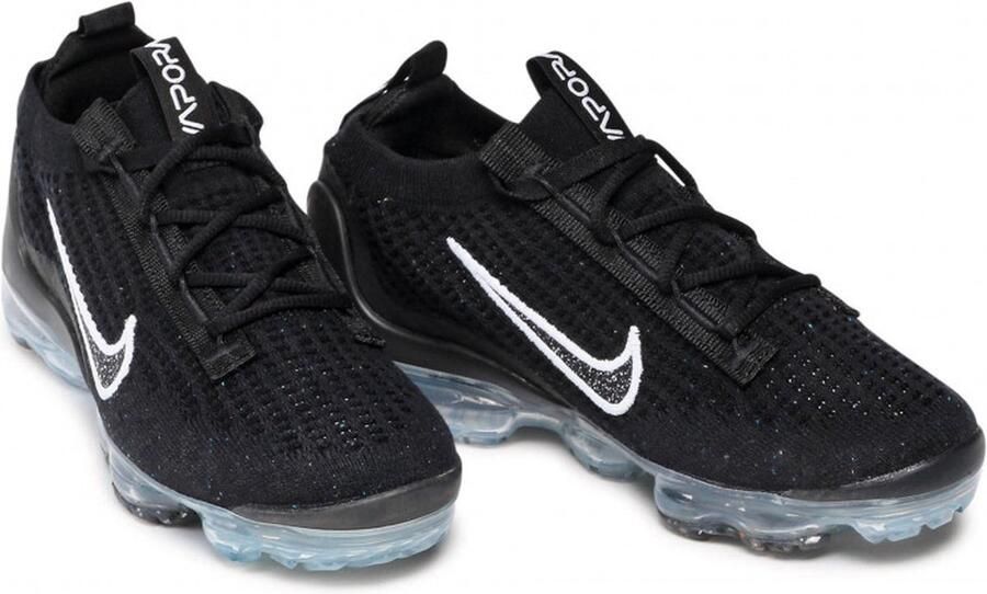 Nike Air VaporMax 2021 FK Flyknit Dames Sneakers Sport Casual Schoenen Zwart DC4112 - Foto 5