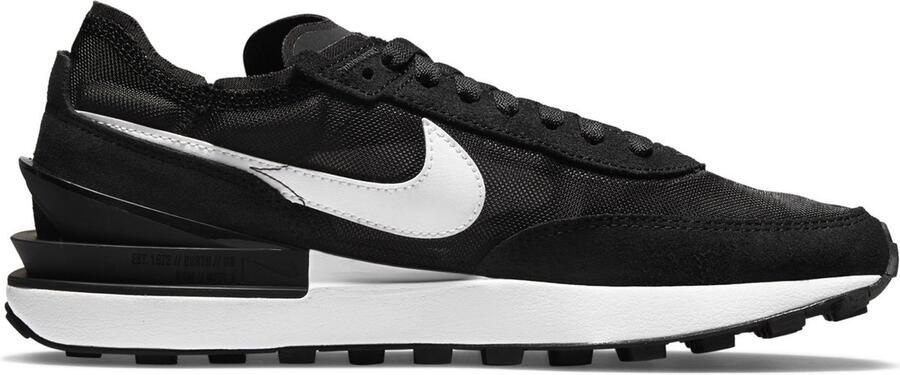 Nike Waffle One Dames Schoenen Black Mesh Synthetisch Foot Locker - Foto 8