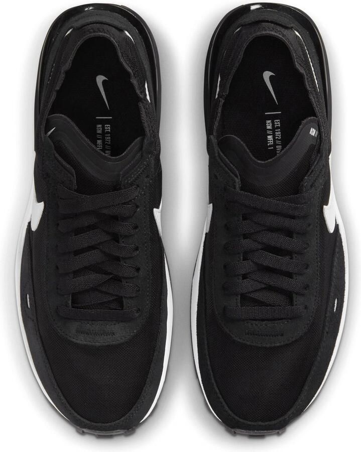 Nike Waffle One Dames Schoenen Black Mesh Synthetisch Foot Locker - Foto 4