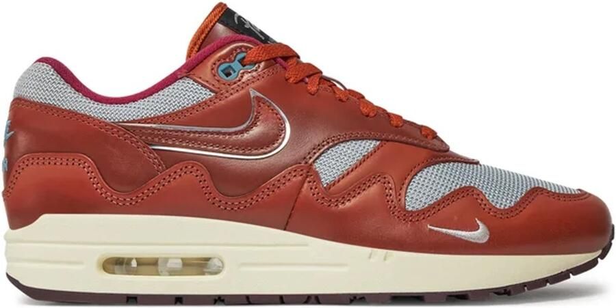 Nike Sneakers X Patta Air Max 1 The Next Wave Dark Russett